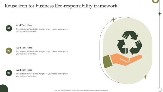 Reuse Icon For Business Eco Responsibility Framework Information Pdf