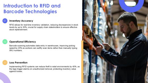 Rfid And Barcode Scanning For Accurate Inventory PPT Example AT Slide03