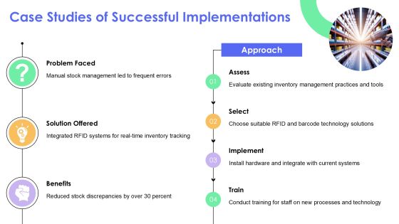 Rfid And Barcode Scanning For Accurate Inventory PPT Example AT Slide16