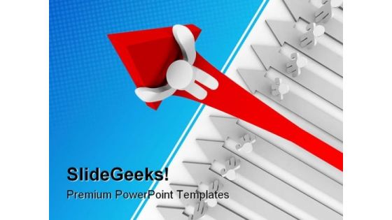 Riding Up The Growth Arrow Business PowerPoint Backgrounds And Templates 1210 Riding Up The Growth Arrow Business PowerPoint Backgrounds And Templates 1210