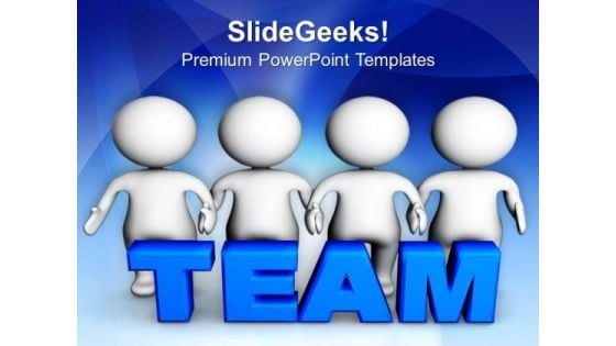 Right Team Key To Success PowerPoint Templates Ppt Backgrounds For Slides 0613