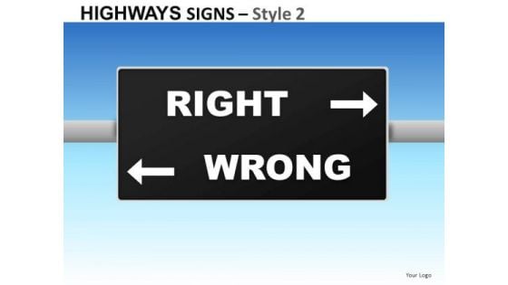 Right Wrong Signs 2 PowerPoint Slides And Ppt Diagram Templates