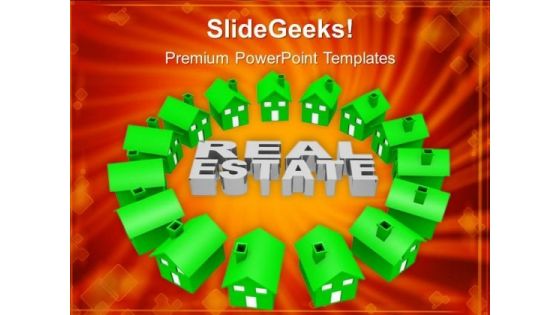 Ring Of Houses Real Estate PowerPoint Templates Ppt Background For Slides 1112 Ring Of Houses Real Estate PowerPoint Templates Ppt Background For Slides 1112