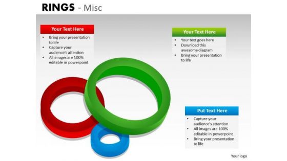 Rings Venn Diagram PowerPoint Slides And Ppt Diagram Templates