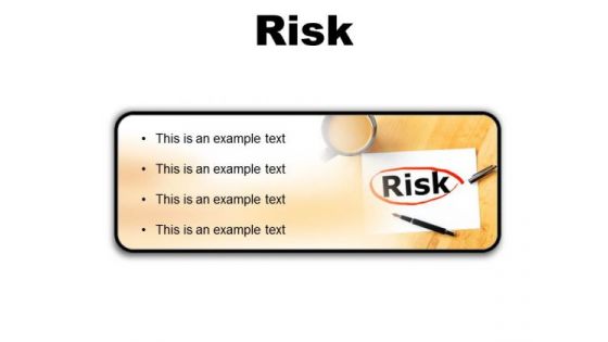 Risk Business PowerPoint Presentation Slides R