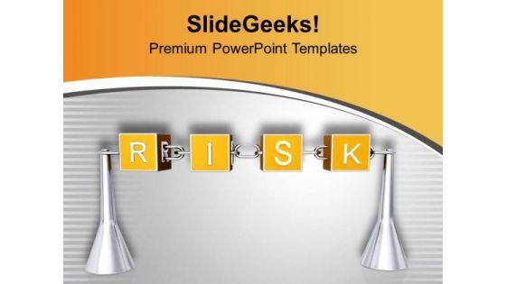 Risk Concept Teamwork PowerPoint Templates Ppt Backgrounds For Slides 0413