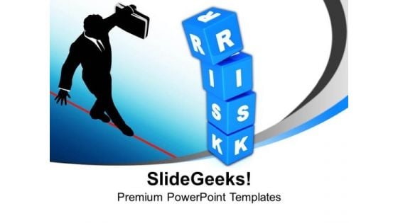 Risk Cubes Business PowerPoint Templates And PowerPoint Themes 1112