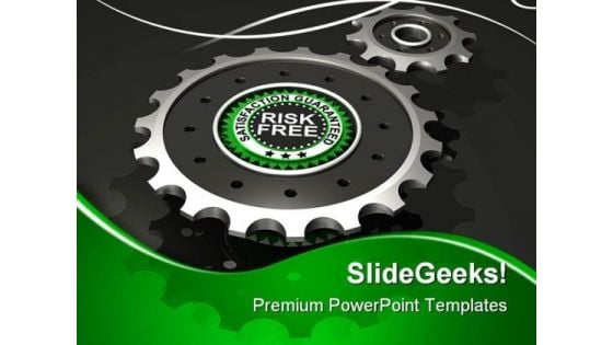 Risk Free Technology PowerPoint Templates And PowerPoint Backgrounds 0611