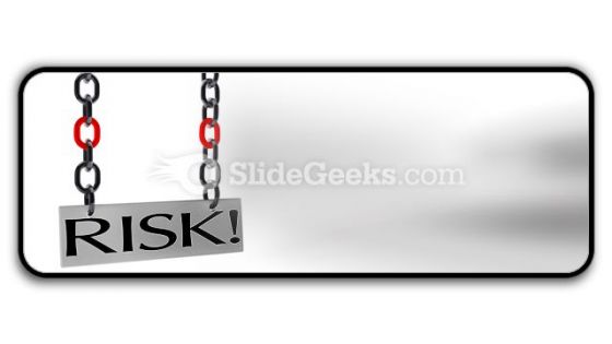 Risk Hanging PowerPoint Icon R