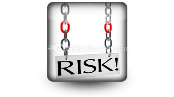 Risk Hanging PowerPoint Icon S