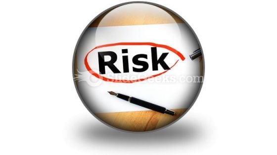 Risk PowerPoint Icon C