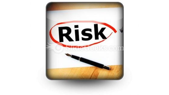 Risk PowerPoint Icon S