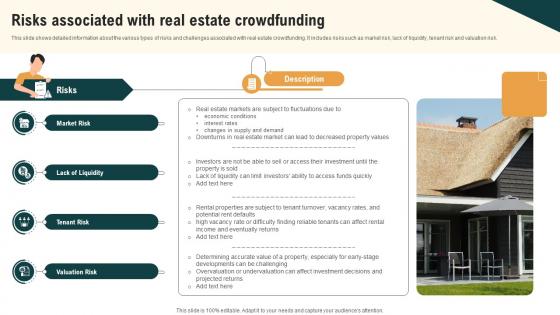 Risks Associated With Real Estate Crowdfunding Real Estate Crowdfunding To Unlock Fin SS V Risks Associated With Real Estate Crowdfunding Real Estate Crowdfunding To Unlock Fin SS V