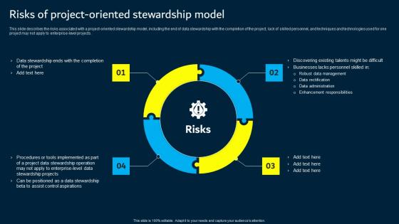 Risks Of Project Oriented Stewardship Model Data Custodianship Formats Pdf