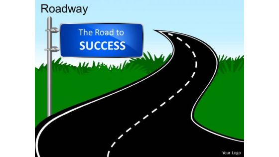 Road To Success PowerPoint Slides And Ppt Diagram Templates