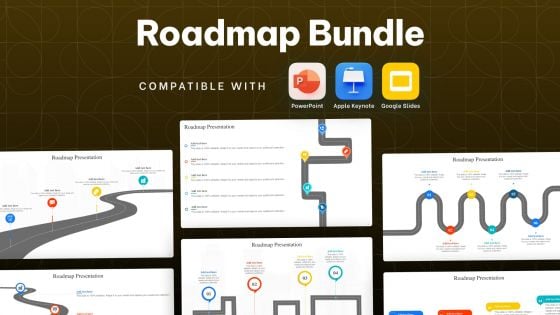 Roadmap Bundle Powerpoint Ppt Templates And Slides