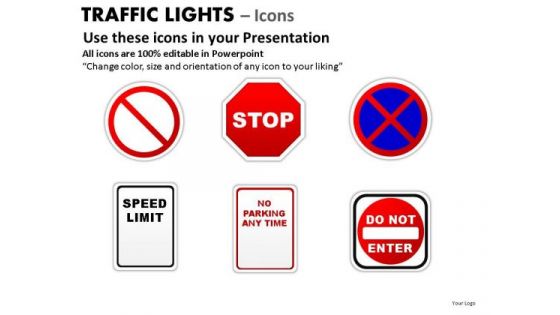 Roadsign Traffic Light PowerPoint Slides And Ppt Diagram Templates