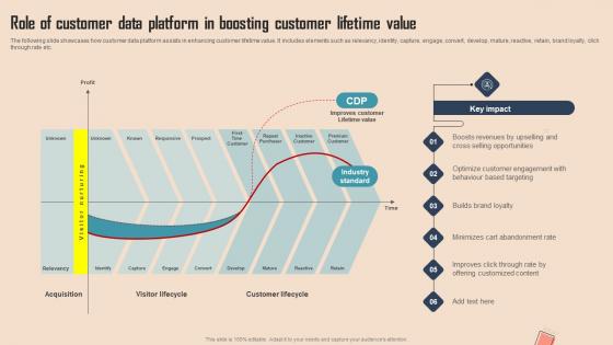 Role Of Customer Data Platform In Boosting Comprehensive CDP Guide For Promoters Elements Pdf