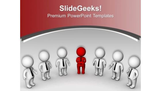 Role Of Organizational Leader PowerPoint Templates Ppt Backgrounds For Slides 0613