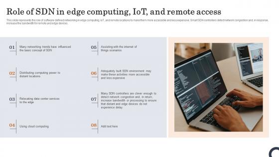 Role Of SDN In Edge Computing IOT And Remote Access Evolution Of SDN Controllers Topics Pdf