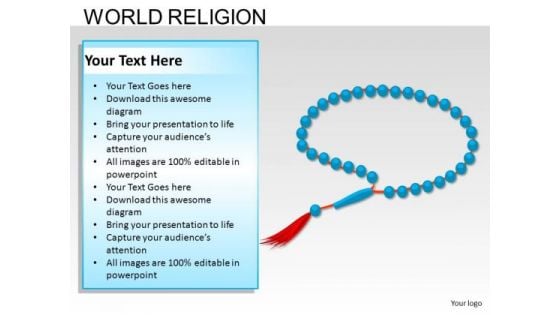 Rosary Beads Christianity PowerPoint Slides And Ppt Diagram Templates