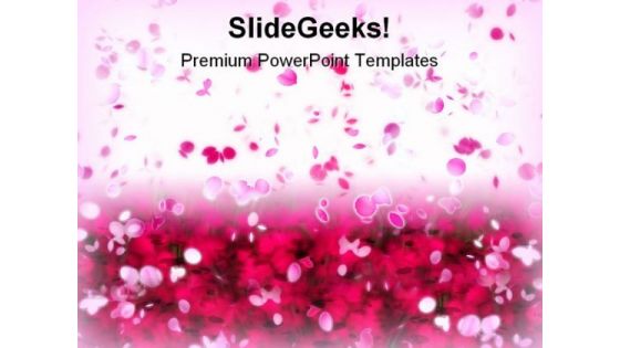 Rose Petals Beauty PowerPoint Themes And PowerPoint Slides 0711