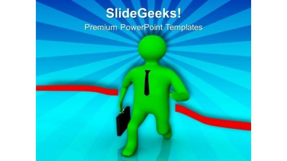 Run And Achieve Your Goal PowerPoint Templates Ppt Backgrounds For Slides 0513 Run And Achieve Your Goal PowerPoint Templates Ppt Backgrounds For Slides 0513