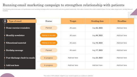 Running Email Marketing Campaign To Strengthen General Management Ideas Pdf Running Email Marketing Campaign To Strengthen General Management Ideas Pdf