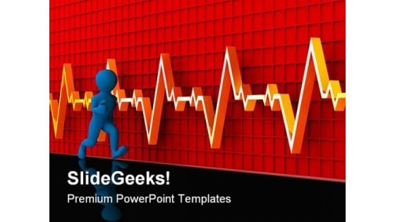 Running Men Health PowerPoint Themes And PowerPoint Slides 0511