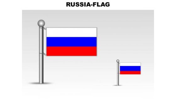 Russia Country PowerPoint Flags