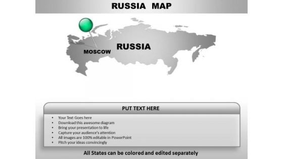 Russia Country PowerPoint Maps