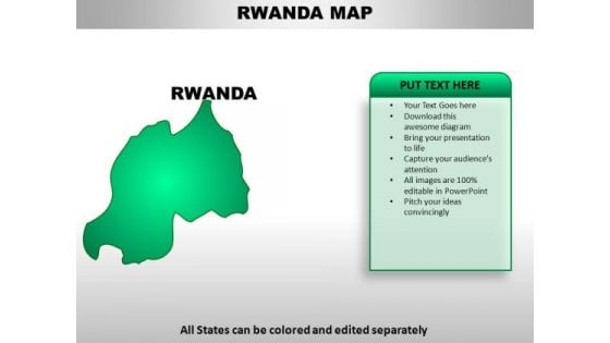 Rwanda PowerPoint Maps