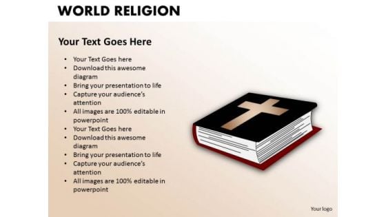 Sacred Book Bible PowerPoint Slides And Ppt Diagram Templates