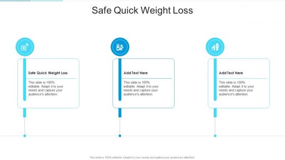 Safe Quick Weight Loss In Powerpoint And Google Slides Cpb