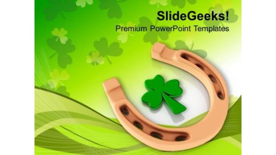 Saint Patrick Day Celebration Green PowerPoint Templates Ppt Backgrounds For Slides 0313