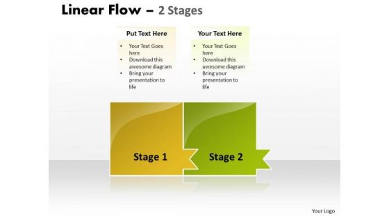 Sale Diagram Linear Flow 2 Stages