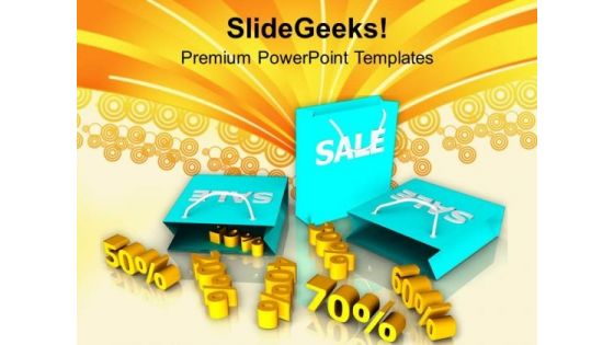 Sale Online Discounts And Shopping PowerPoint Templates Ppt Backgrounds For Slides 0513