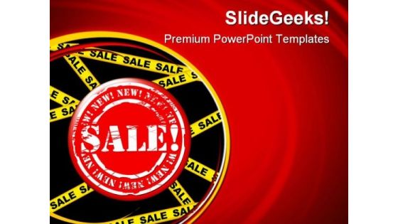 Sale Tag Marketing PowerPoint Themes And PowerPoint Slides 0811