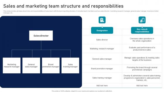 Sales And Marketing Team Structure Strategic Sales Plan To Enhance Infographics Pdf