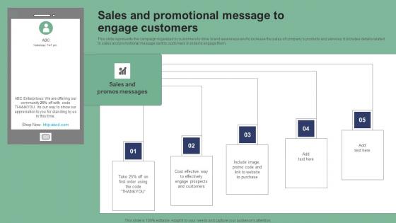 Sales And Promotional Message To Engage Customers Text Message Marketing Strategies Themes Pdf Sales And Promotional Message To Engage Customers Text Message Marketing Strategies Themes Pdf