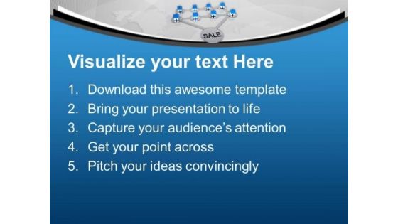 Sales Depends On Networking PowerPoint Templates Ppt Backgrounds For Slides 0513