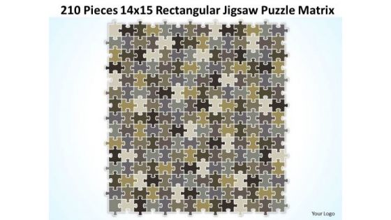 Sales Diagram 210 Pieces 14x15 Rectangular Jigsaw Puzzle Matrix Consulting Diagram