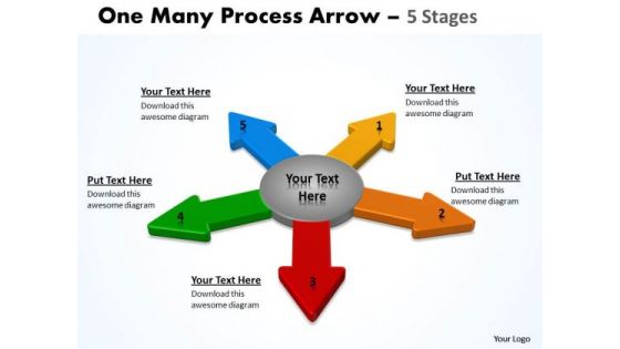 Sales Diagram 3d Arrow 5 Step 1 Business Finance Strategy Development