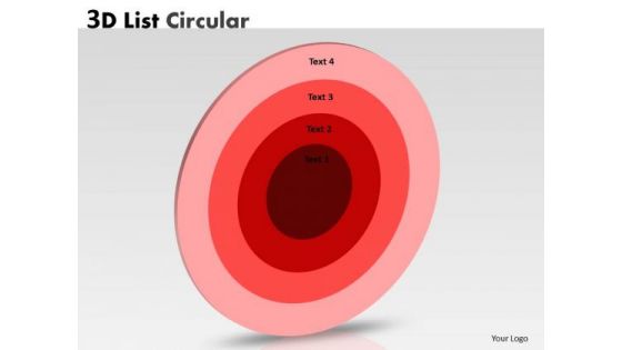 Sales Diagram 3d Circular Business Diagram Marketing Diagram