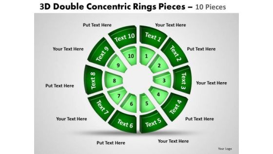 Sales Diagram 3d Double Concentric Rings Pieces 2 Strategy Diagram Sales Diagram 3d Double Concentric Rings Pieces 2 Strategy Diagram
