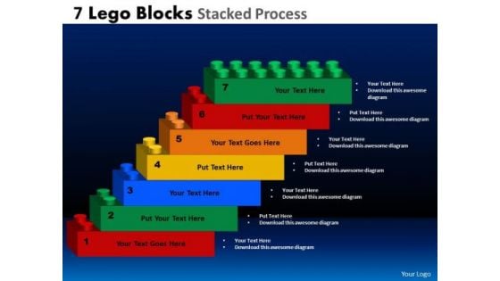 Sales Diagram 7 Lego Blocks Stacked Proces Business Framework Model Sales Diagram 7 Lego Blocks Stacked Proces Business Framework Model