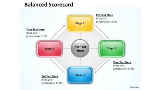 Sales Diagram Balanced Scorecard For Sales Process Marketing Diagram