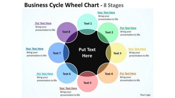 Sales Diagram Business Cycle Wheel Diagrams Chart 8 Stages Strategy Diagram