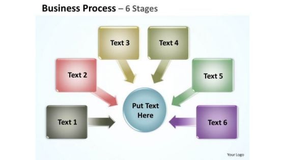 Sales Diagram Business Process 6 Stages 2 Marketing Diagram