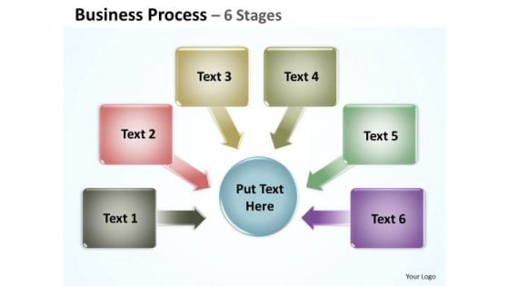 Sales Diagram Business Process 6 Stages 2 Marketing Diagram